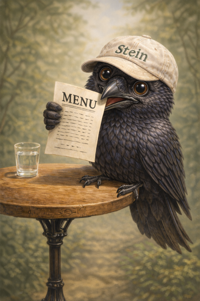 Menu hongerige stein