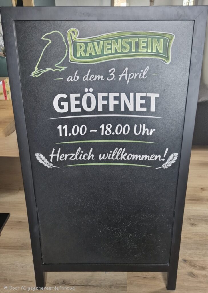 Nieuws ravenstein bord